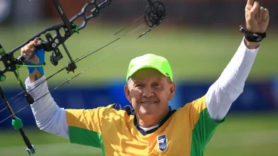 Eugênio Franco é ouro no Tiro com Arco. Foto: Divulgação